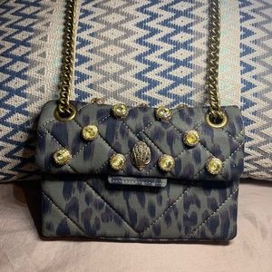 KURT GEIGER London Mini Kensington animal print bag